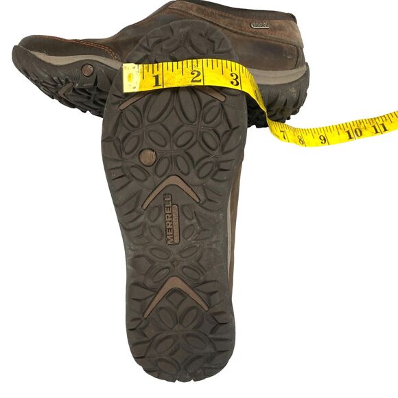 Merrell Dewbrook Moc Slip-On Shoes Womens Size 7 Brown Leather Active Heat - Picture 7 of 16